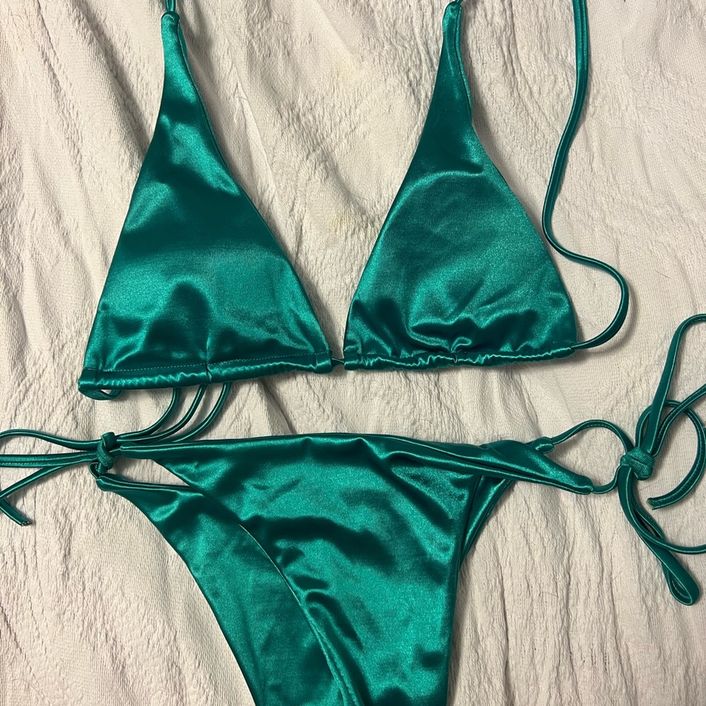 Green bikini